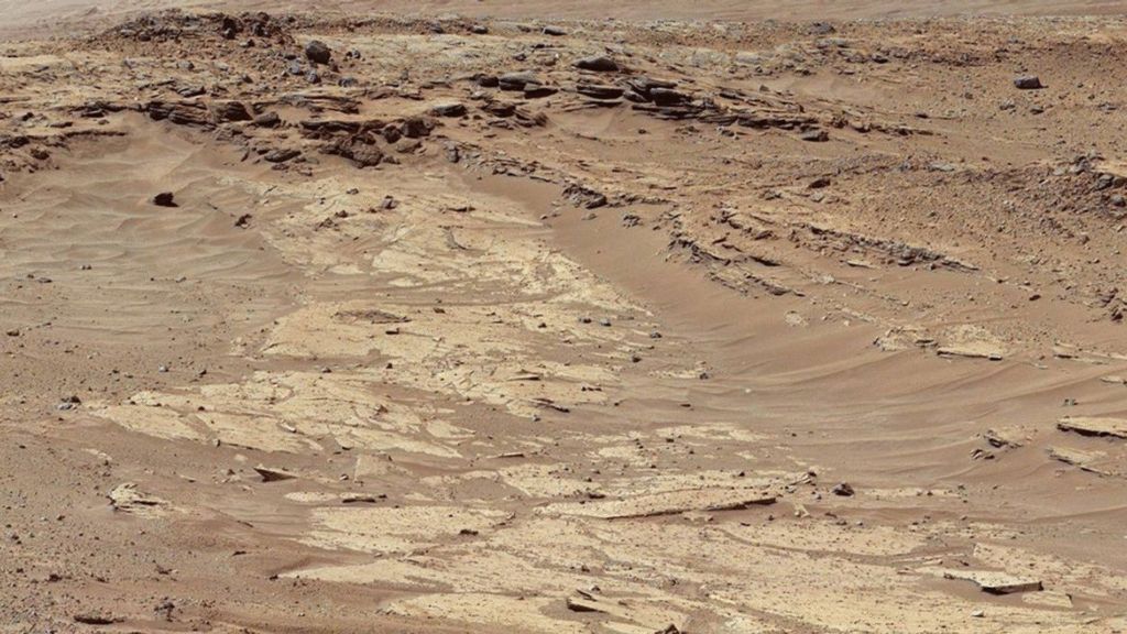 Sandstones on the surface of Mars